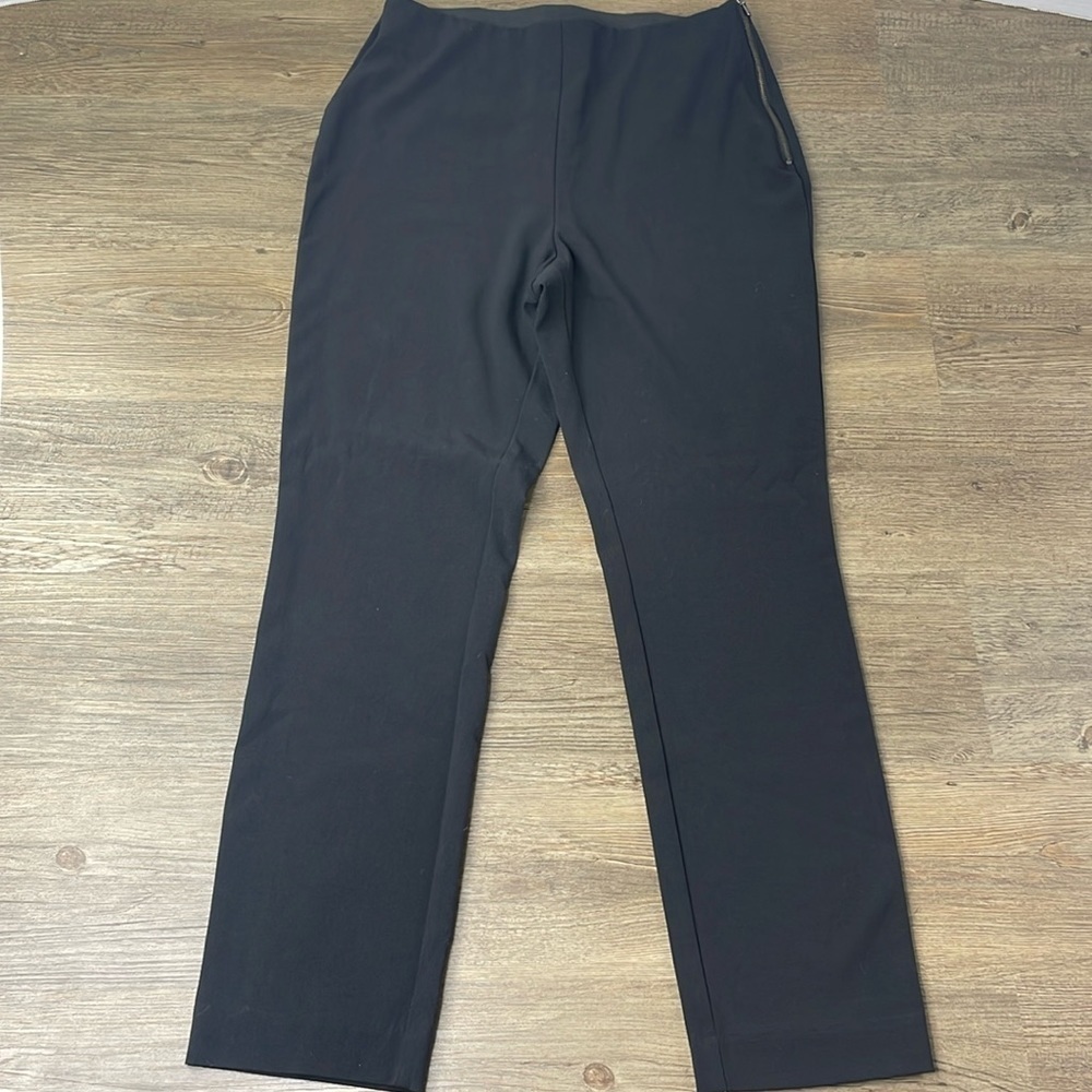 Nine West Women’s Black Side Zip Skinny Pants, size 4